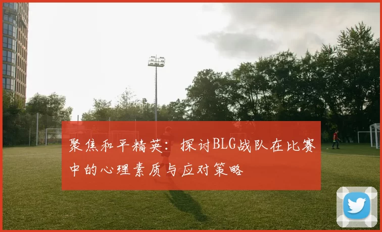 聚焦和平精英：探讨BLG战队在比赛中的心理素质与应对策略