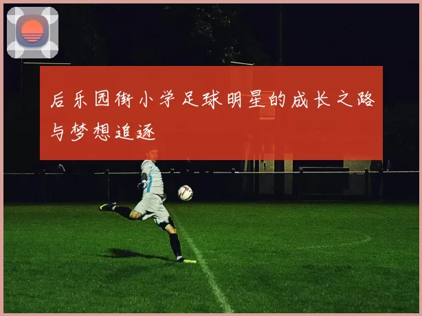后乐园街小学足球明星的成长之路与梦想追逐